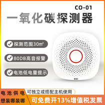 Night wolf carbon monoxide gas leak alarm Household car exhaust gas poisoning detector