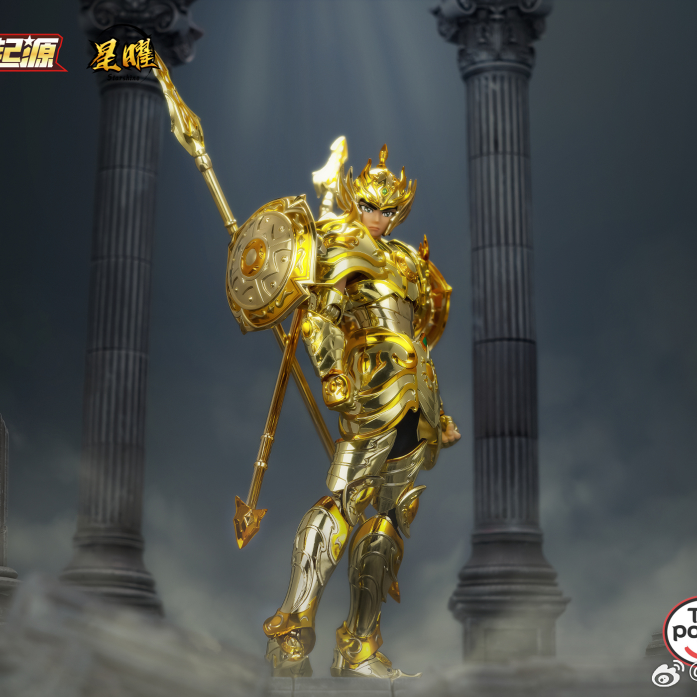 25年最火神话EX系列！Toypoint天秤座神黄金圣衣测评：圣斗士星矢