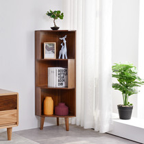 Dashan love bamboo simple living room corner cabinet corner corner cabinet storage cabinet storage rack