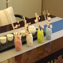 Aromatherapy essential oil incense home indoor room perfume bedroom air freshener pu flower aromatherapy bottle toilet deodorant