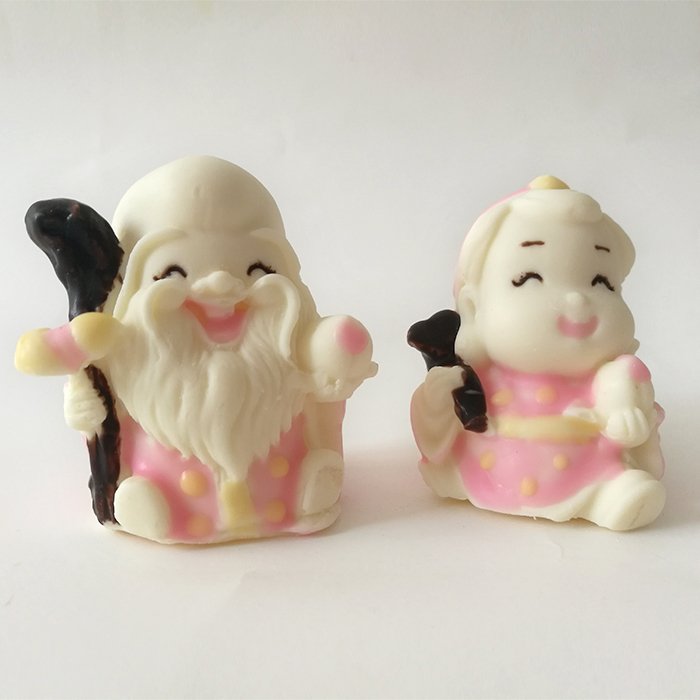 Shoukongsuo cake Decorative Shousung Parents-in-law Grandparents Birthday Pendulum with Chocolate Toast-Taobao