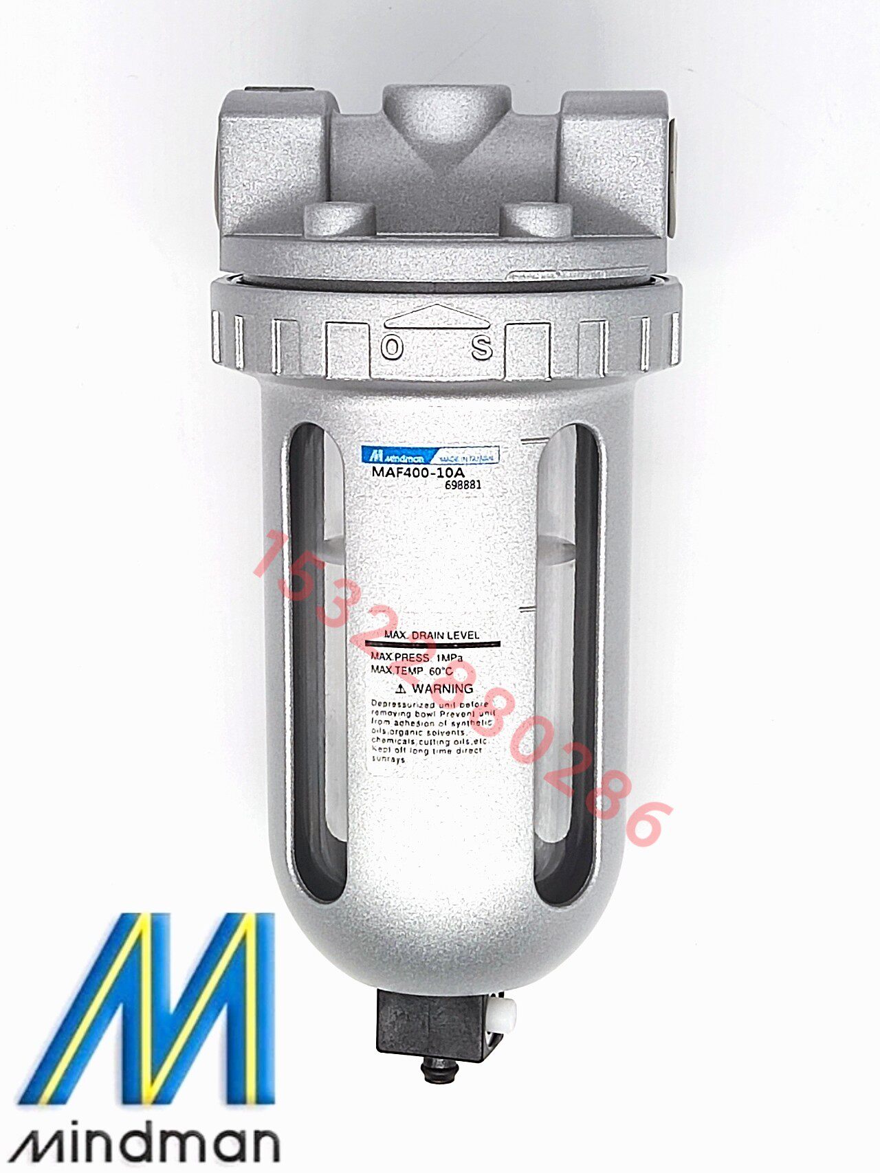 过滤器MAF400-15A/10A BOWL-MAF400台湾金器Mindman全新原装现货
