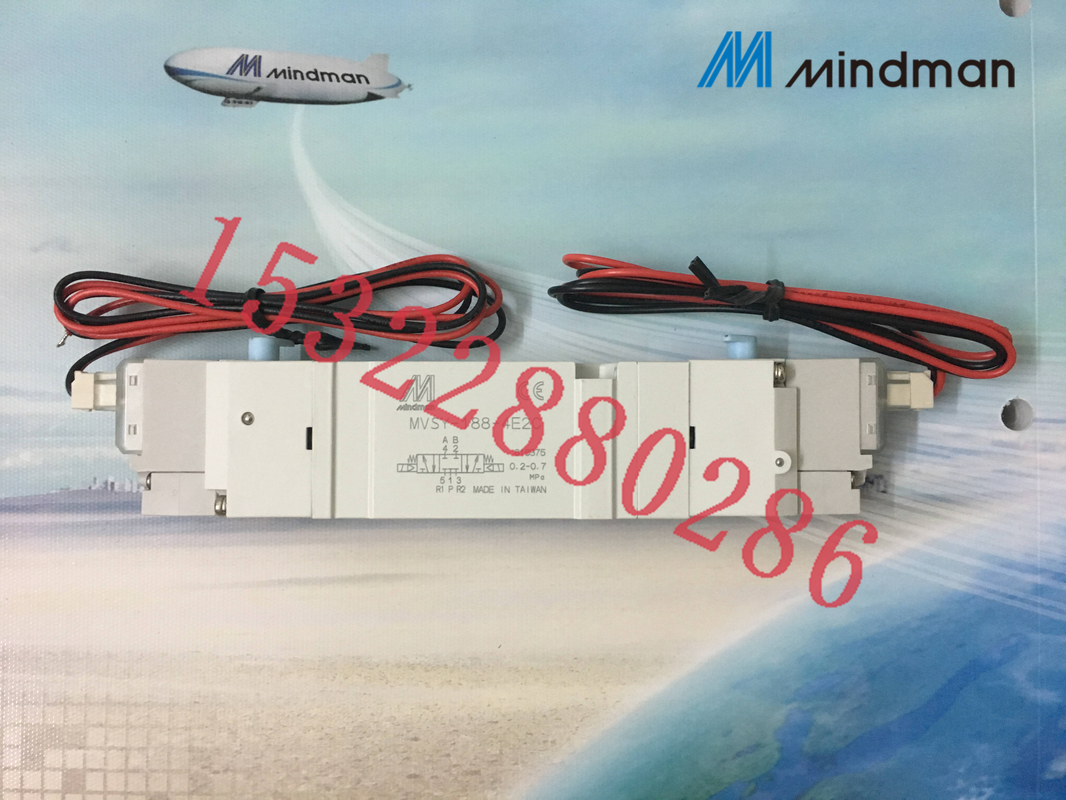 电磁阀MVSY-188-4E2C-DC24V-LR台湾金器Mindman全新原装正品特价