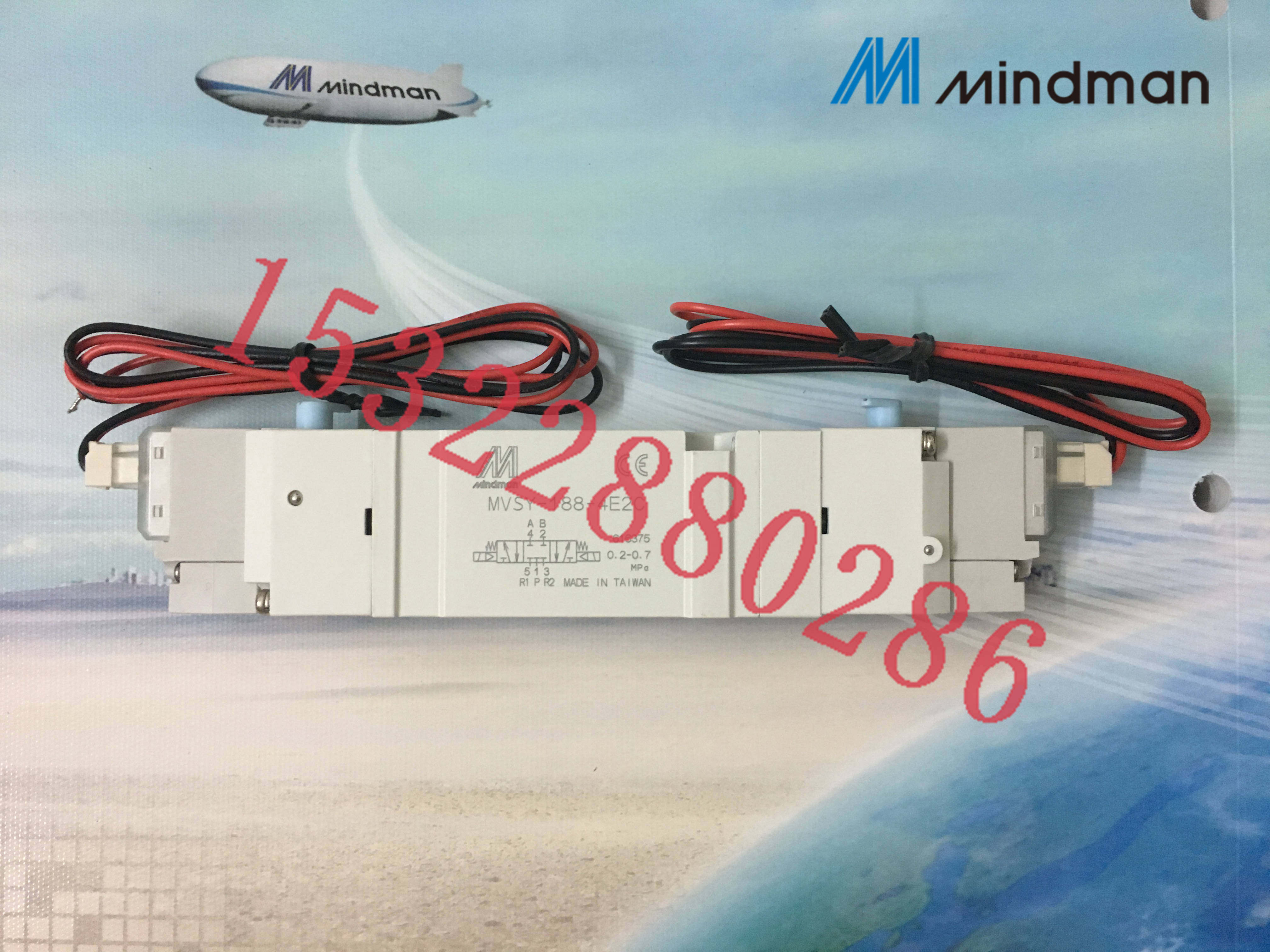 电磁阀MVSY-188-4E2C-DC24V-LR台湾金器Mindman全新原装现货供应