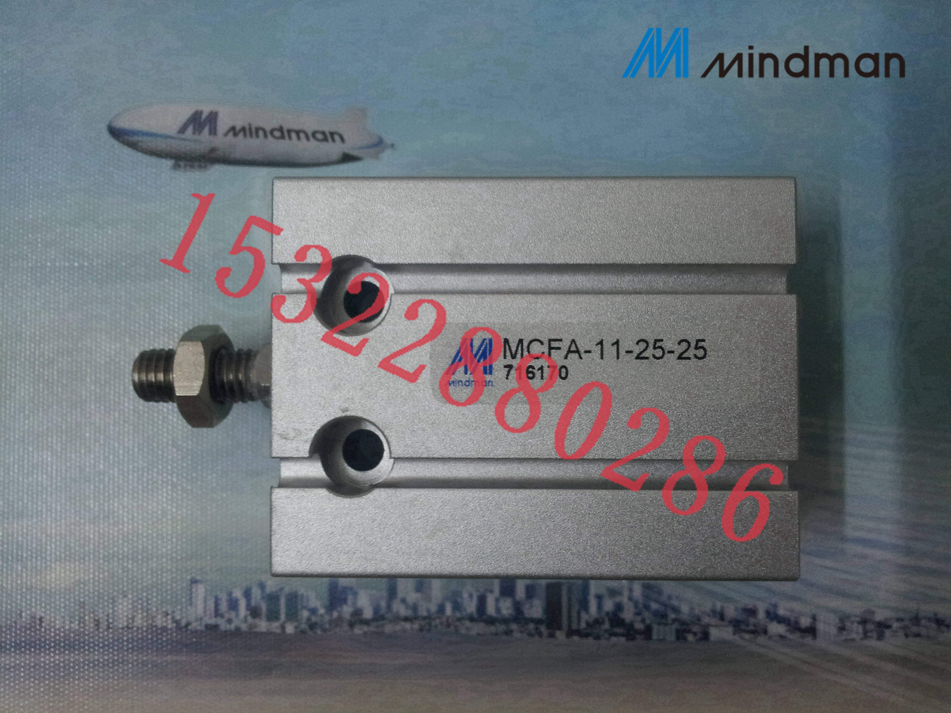 自由安装气缸MCFA-11-25-25台湾金器Mindman全新原装正品特价供应