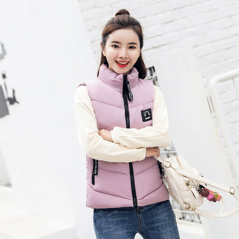 Xiaoxiangfeng vest nữ đầu mùa thu nước ngoài của phụ nữ cotton mùa thu và mùa đông thủy triều mới Phiên bản Hàn Quốc của áo khoác ngoài mặc áo khoác ngoài - Áo vest