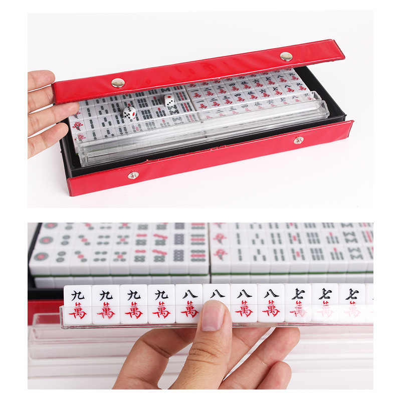 Douyin Xinmeng creative mahjong net red with the same high-speed rail car travel mini U-shaped box music entertainment
