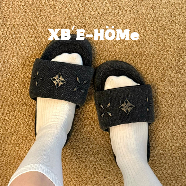 Xiaobai E's Hot Girl Cross-Strap Open-Toe Sandals for Women 2026 New Denim Open-Toe Sandals for Outdoor Beach Wear Xiaobai E's Hot Girl Cross-Strap Open-Toe Sandals for Women 2026 New Denim Open-Toe Sandals for Outdoor Beach Wear