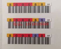 Imported barcode Fuji FUJIFILM LTO8 barcode label tape library identification code can be customized