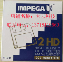 New original fit IMPEGA 1 44M floppy disks 1 44MB Soft disks 2HD 10 sheets