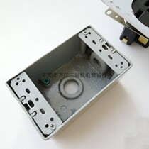 Junction box surface-mounted bottom box 118 junction box 20A30A US standard concealed socket matching 116*70 hidden box