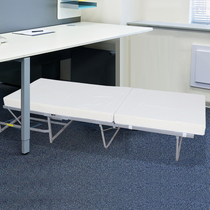 Japanese home folding bed office lunch break hotel small apartment simple bed single raised reinforced bed sofa bed