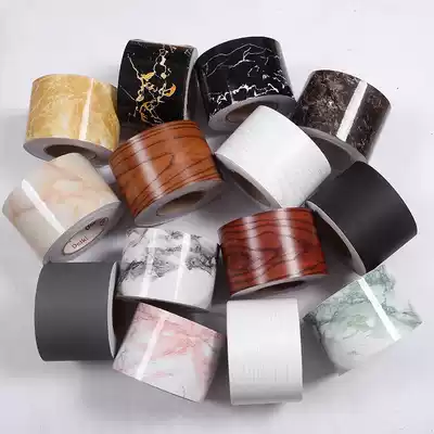 Wall tile pattern room wall corner waterproof window sill door frame black seam self-adhesive small sticker tape edge sealing