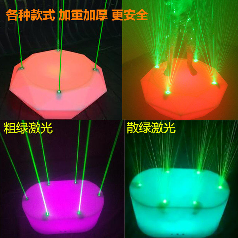 GOGO Bar KTV Disco Laser Point Stage Night Show Beauty DS Jumping Stage LED Pop Light Movable Stage
