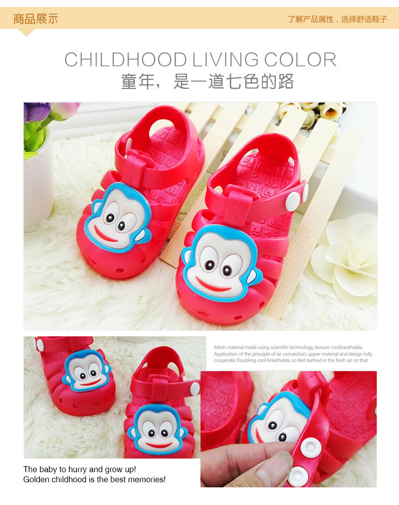 Pantoufles enfants en autre pour été - semelle caoutchouc - Ref 1012162 Image 38