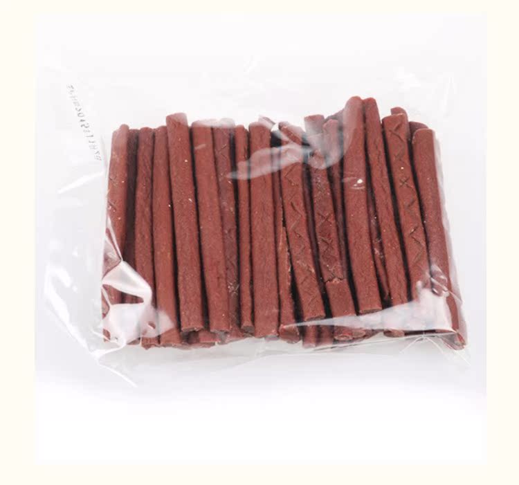 Đồ ăn nhẹ cho thú cưng, đồ ăn nhẹ cho chó, gluten dày, que thịt bò thơm, dải thịt bò, chó con 500G, đồ ăn nhẹ, chó huấn luyện thức an cho chó