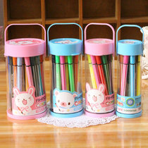 June 1 gift hobby 1991 cartridge portable watercolor pen painting color pen 36 24 18 12 color brush
