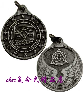 大天使拉吉尔双面魔法牌护符 吊坠项链坠 送绳 召唤天使 大天使拉吉尔双面魔法牌护符 吊坠项链坠 送绳 召唤天使 图 1
