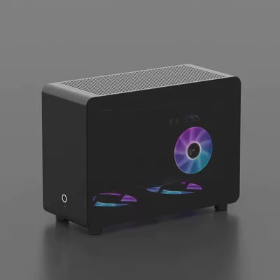 Корпус GEEEK G1PRO мини водяного охлаждения поддерживает ITX мини-кейс на 240 водяного охлаждения включая набор с питанием