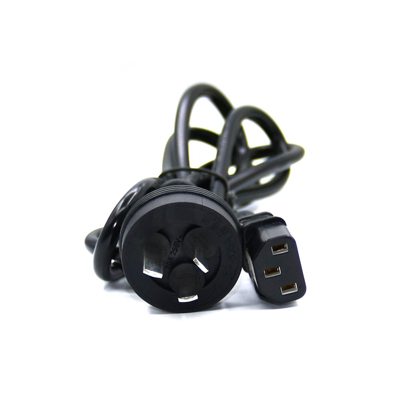 Pure copper 1 5 m national Label word tail power cord Three-plug power supply