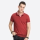 Lạc đà / Lạc đà ngắn tay nam mùa hè Ve áo POLO Áo thêu Kinh doanh Casual Áo thun ngắn tay nam - Áo phông ngắn áo thun nam có cổ