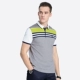Quần áo nam lạc đà mùa hè POLO áo sọc thêu kinh doanh bình thường micro-thun nam ngắn tay áo thun nam - Áo phông ngắn áo thun unisex