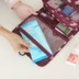 Treo nhu yếu phẩm hàng ngày chăm sóc da túi lưu trữ du lịch đơn giản chà hoàn thiện gấp lớp phân loại du lịch lười biếng - Rửa sạch / Chăm sóc vật tư túi đựng skincare Rửa sạch / Chăm sóc vật tư