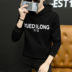 Áo len cao cổ mùa thu nam giới Hàn Quốc Slim Thanh niên áo hoodie phù hợp với xu hướng mùa xuân và mùa thu cho các cặp đôi áo khoác bomber Đồng phục bóng chày