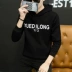 Áo len cao cổ mùa thu nam giới Hàn Quốc Slim Thanh niên áo hoodie phù hợp với xu hướng mùa xuân và mùa thu cho các cặp đôi