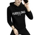 Áo len cao cổ mùa thu nam giới Hàn Quốc Slim Thanh niên áo hoodie phù hợp với xu hướng mùa xuân và mùa thu cho các cặp đôi áo khoác bomber nam cao cấp Đồng phục bóng chày