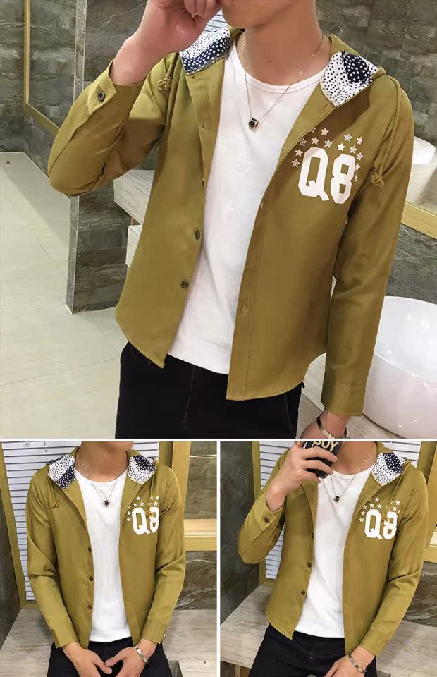 Mùa xuân mỏng phần áo khoác nam phiên bản Hàn Quốc của các mẫu mùa xuân và mùa thu mỏng cho học sinh áo nắng nam