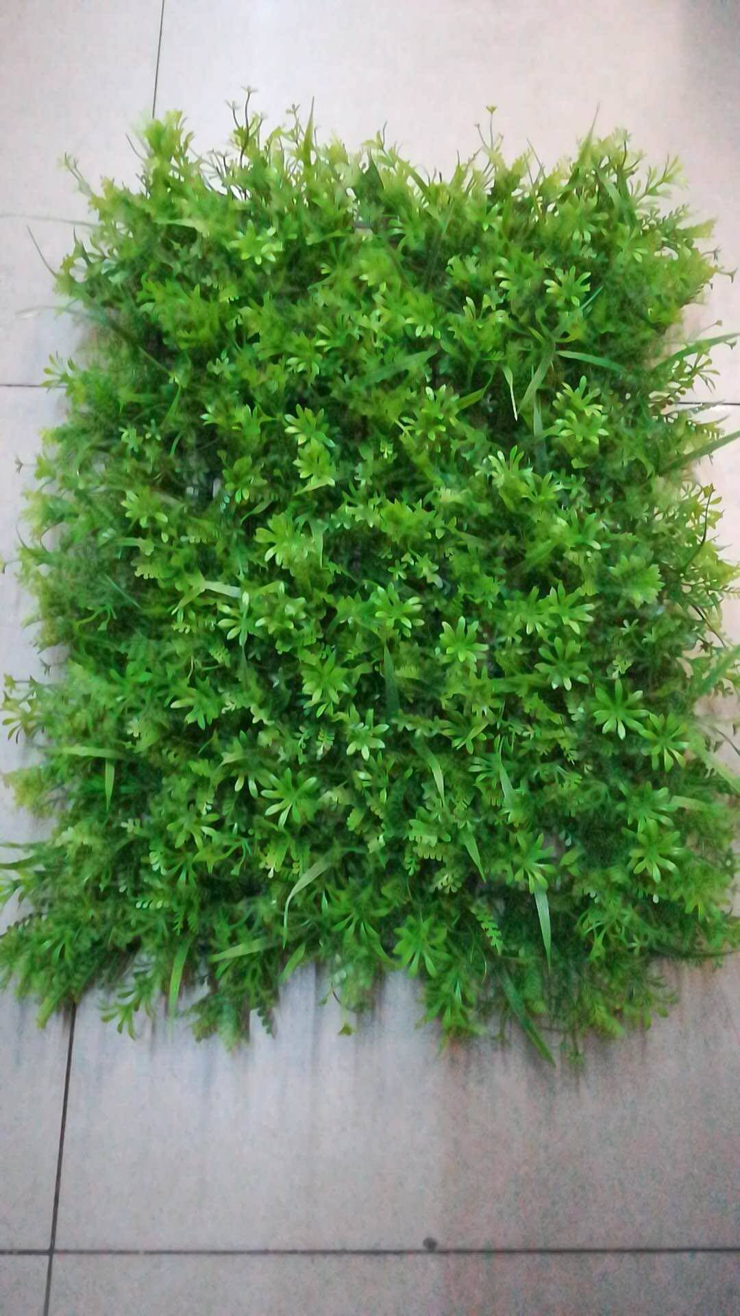 Artificial lawn plaque, fake lawn background wall can be used as advertising words, plastic plants are custom-made and shipped from Changchun, Jilin