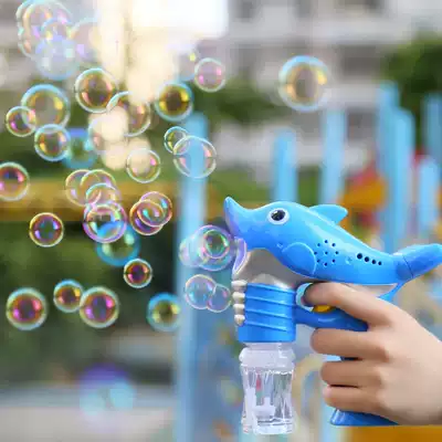 Bubble machine girl heart blowing bubble toy shake sound Net red same type automatic children electric bubble gun bubble device
