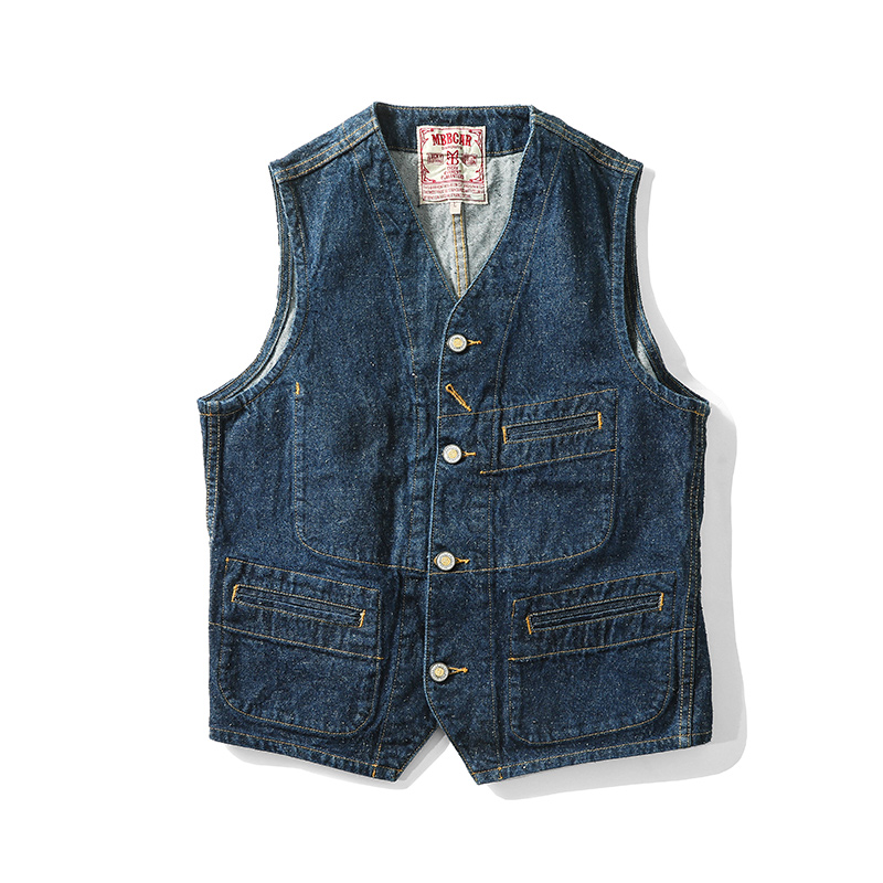 Narrow amplitude MMC embryograph Official debater Dainen cowboy waistcoat Male Amei click PalaeoParis Buckle Hunting Vest