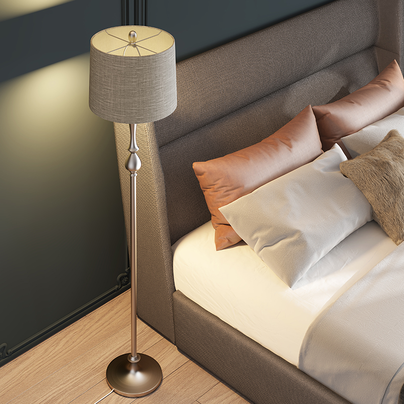 Floor lamp Living room Modern minimalist creative fashion Buried Lights Nordic Bedrooms Iron Art Floor Lamp Standing Lamps