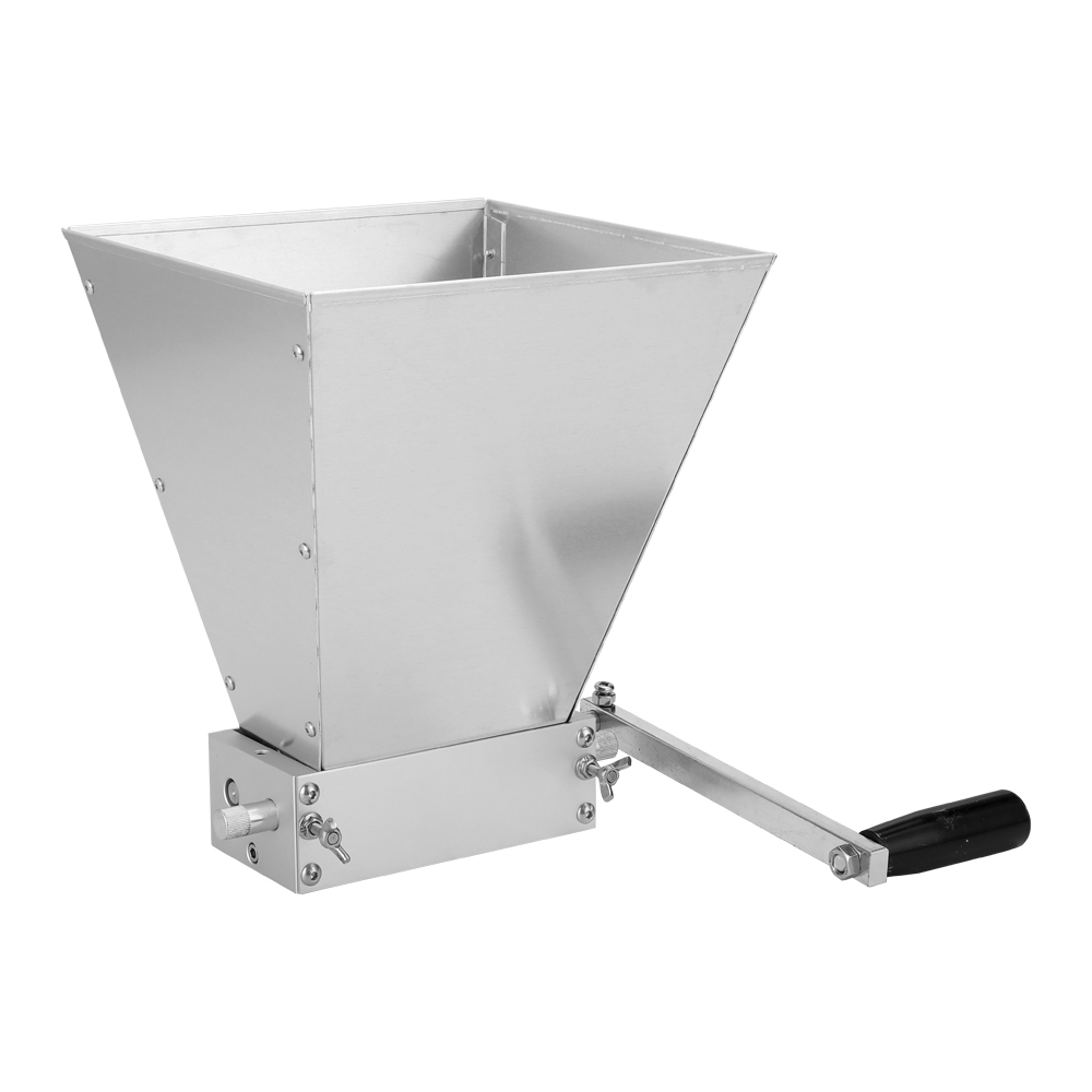Self-brewed beer malt stainless steel on roll grinder manual malt grinder craft beer equipment