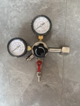 Carbon dioxide cylinder beer pressure gauge CO2 pressure reducing valve cylinder pressure gauge craft home brew beer single and double output