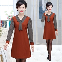 Mới mùa thu mẹ đầm dài tay 30 - 40 tuổi trẻ trung tuổi xuân hè thu đông thời trang váy 50 mẫu đầm trung niên đẹp nhất hiện nay
