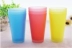 Juice Cup Dancing Cup Cup Ca khúc biểu diễn khiêu vũ Cup đặc biệt Sinh viên chống trượt Màu nhựa Prop Cup Round bình đựng nước đá Tách