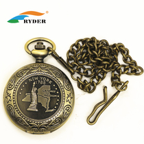 RYDER RYDER compass retro hanging chain pocket watch birthday gift creative compass navigation finger North needle