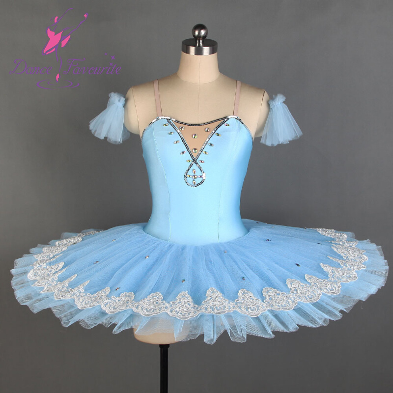 Ballet tutu skirt blue bird variation adult professional competition dance clothing competition tutu skirt children's ballet performance clothing