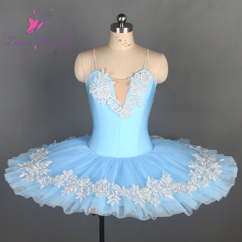 Professional ballet tutu skirt blue bird adult competition professional performance costume blue tutu skirt children's ballet costumes