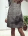 Mùa thu và mùa đông phiên bản mới của Hàn Quốc của houndstooth kích thước lớn Một chiếc váy len dây đeo từ váy là váy lưới mỏng váy phụ nữ đầm voan xòe A-Line Váy