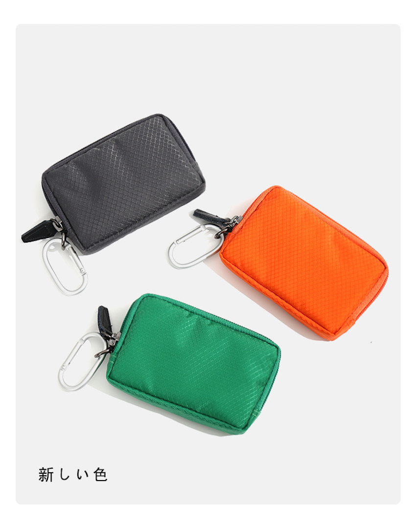 Japanese Niche COIN CASE Men's and Women's Hands Hold Coin Purse Rhombus Dark Pattern Coin Card Holder Can Put Pocket Small Bag - Taobao