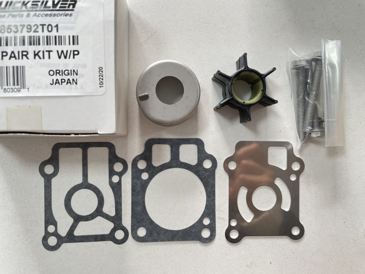 Lifeboat Mercury Two - Pump Pump Impeller Repair Pack Mercury 25 HP Pump Impeller Repair Pack