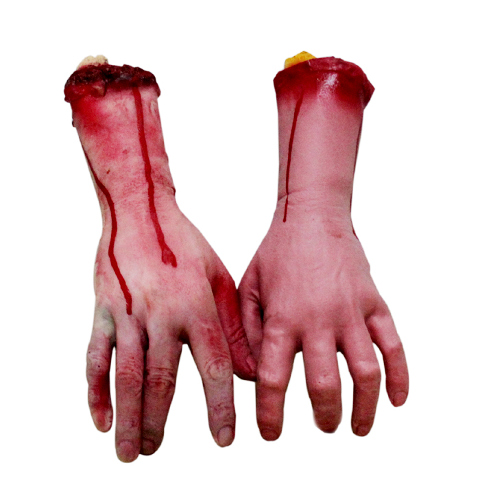 Đồ dùng đạo cụ Halloween, ngôi nhà ma ám, đạo cụ trang trí, đồ chơi toàn người, máu kinh khủng, máu, gãy tay, gãy chân - Sản phẩm Đảng / Magic / Hiệu suất phụ kiện hóa trang halloween