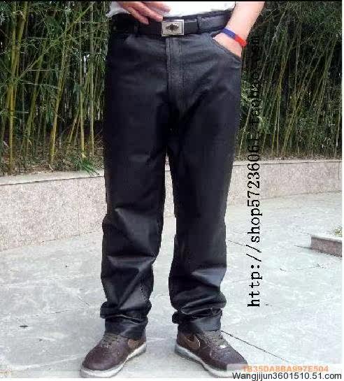 Pantalon cuir homme droit pour jeunesse - Ref 1493190 Image 8