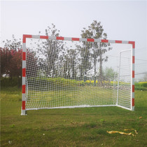 3*2m standard steel pipe handball door Outdoor handball door Standard game handball door