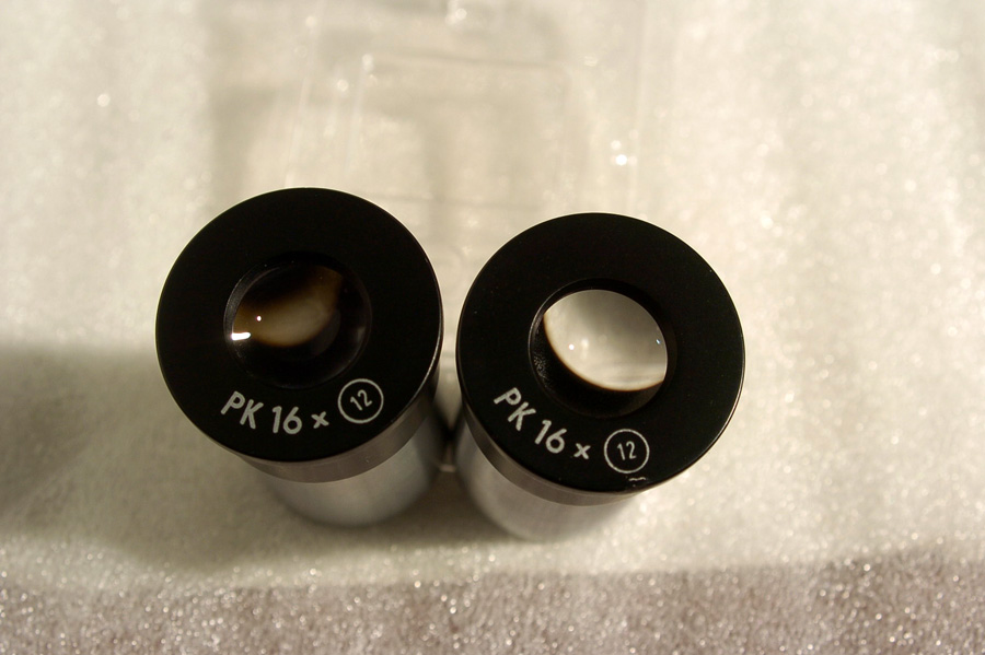 World boutique Cai's microscope pk16X (12) eyepiece eyepiece eyepiece interface diameter 23 3-Taobao