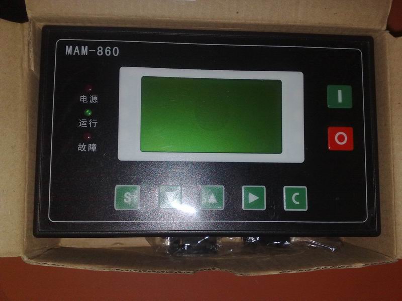MAM - 860 air compressor controller warranty for 1 year